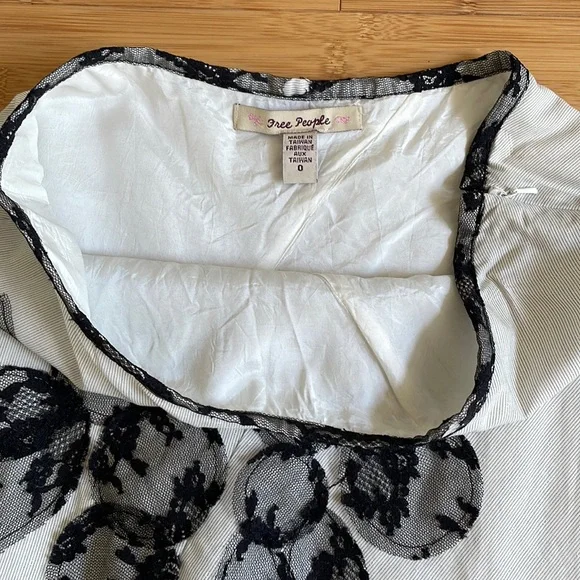 Free People Cotton A-Line Skirt - Picture 5 of 12